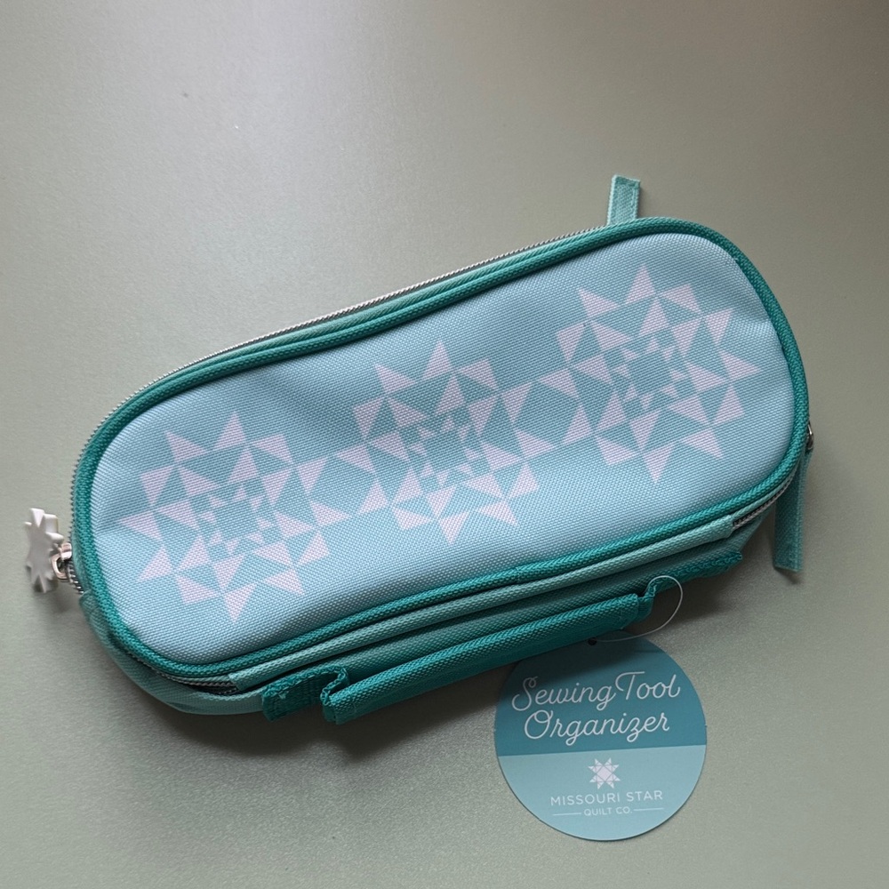 Teal Sewing Tool Organizer